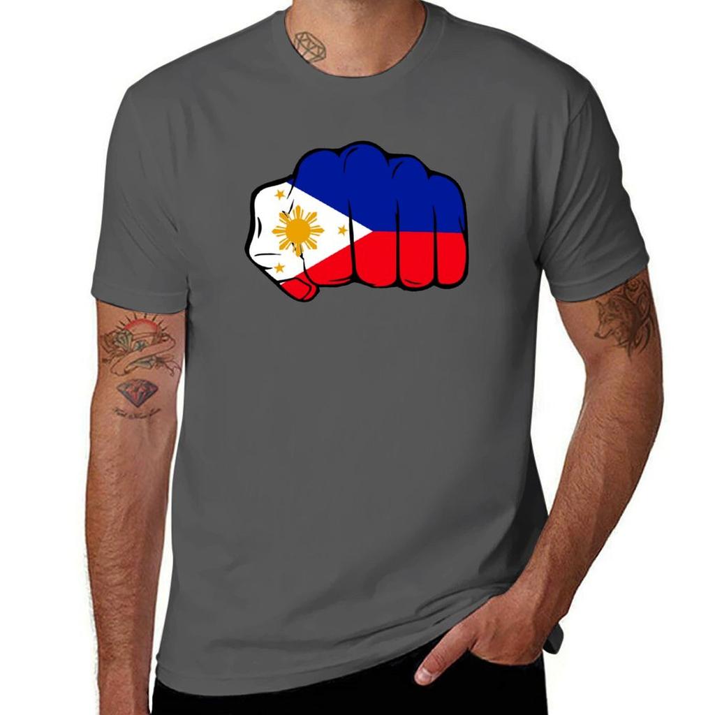 Pinoy Fist TShirt Regular Fit Plain Tee Shirt