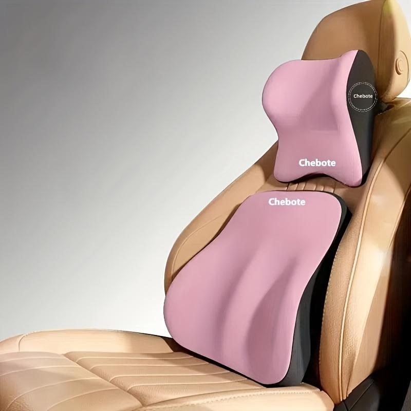 Car Seat Cushion Set - Memory Foam Lumbar Support and Neck Pillow Lumbar Support Car Interior Seat Accessories 2025 Dropshipping