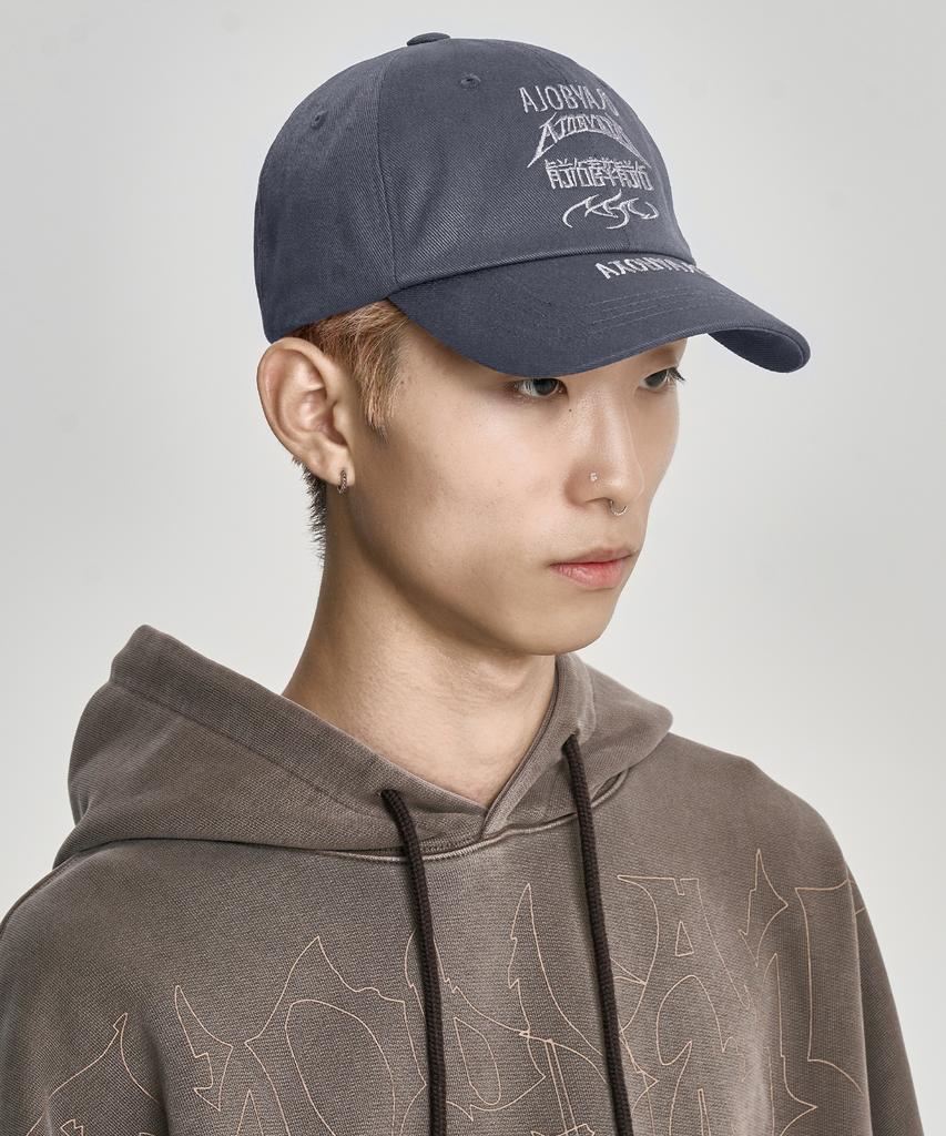 AJOBYAJO [Pba] Total Logo Cap [Grey]