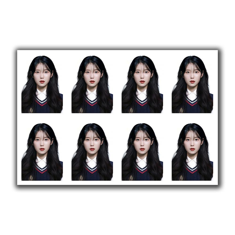IU One-Inch Photo ID Card: Uaena Collection - Lee Ji-eun Academic Style Photo Merchandise IU