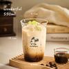 Vaso Gianxi de Vidrio de Borosilicato Alto para Uso Doméstico Resistente al Calor Taza de Agua para Mujeres de Alta Belleza Taza de Café