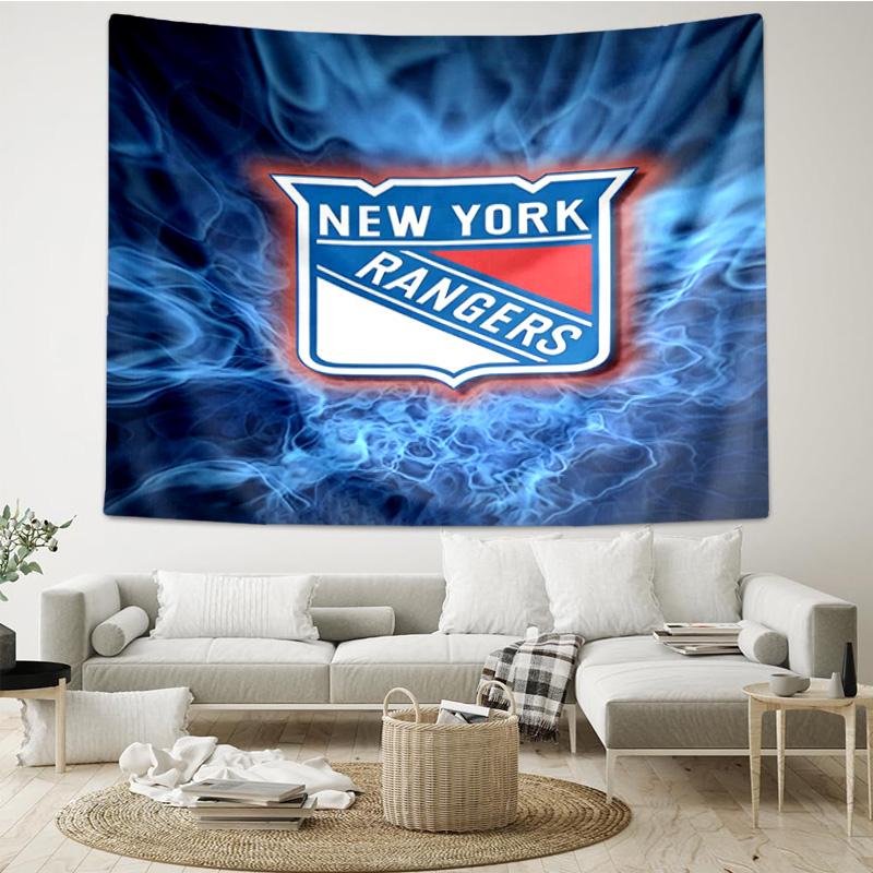 Rangers Hockey Tapestry, Unique Design Tapestry, Wall Decor for Bedroom,Livingroom, Playroom,Heartwarming Fan Holiday Gifts