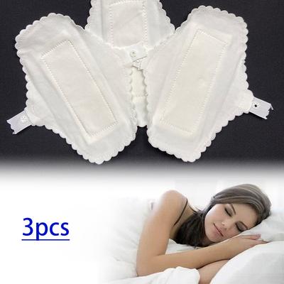 3Pcs Thin Reusable Cotton Pads Menstrual Cloth Sanitary Soft Pads Napkin Washable Waterproof Panty