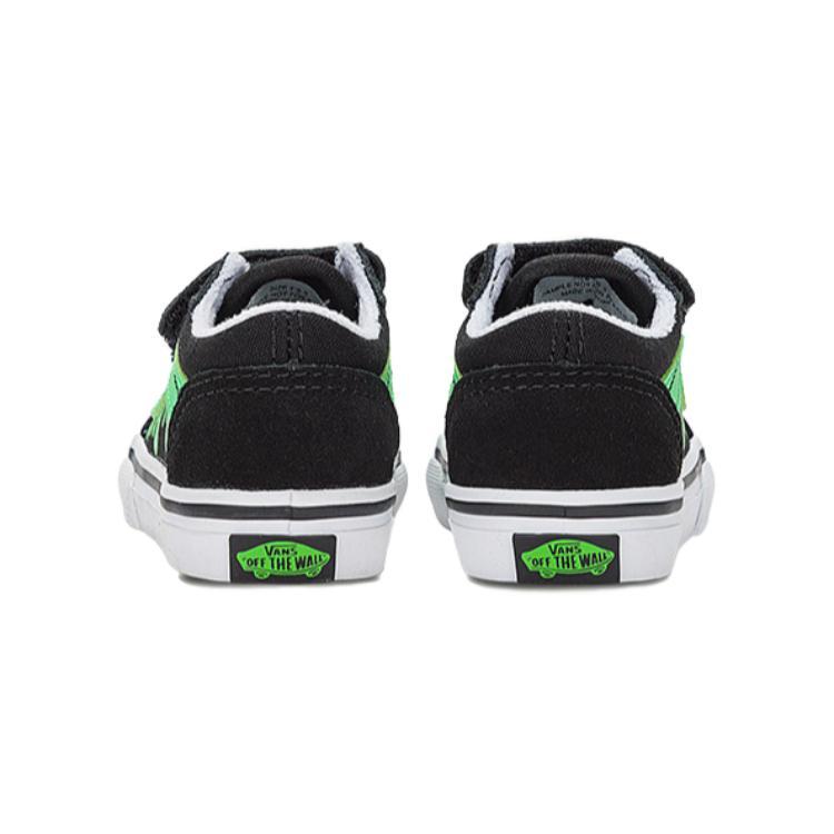 Vans Comfortable Versatile Shock Absorbing Durable Low Top Walking Shoes Baby Shoes Black VN000CPZYJ7