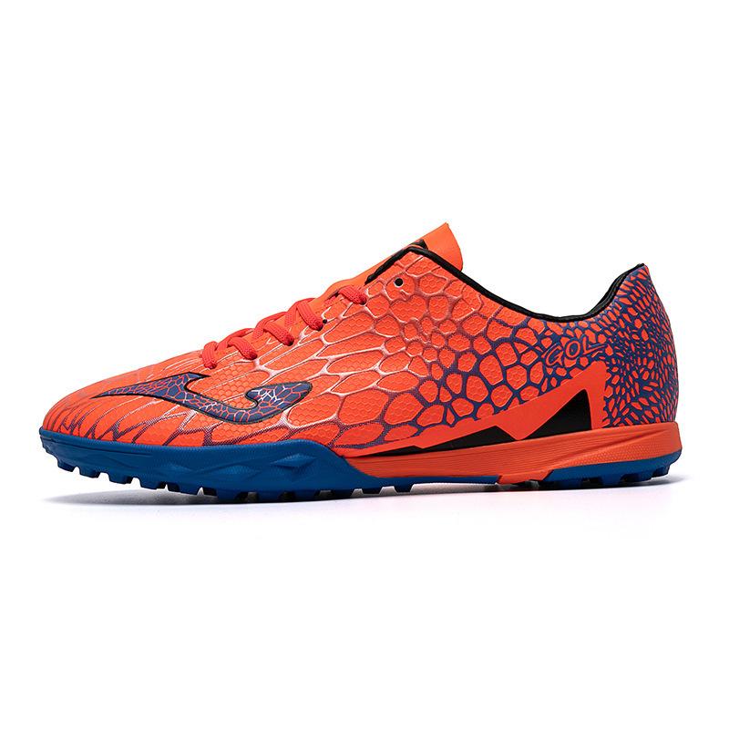 New Football Shoes Mandarin Duck Men's and Women's Broken Nails TF Long Nails Ag Students Low-top Sneakers Adult Game Training Shoes 2025