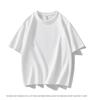 Unisex Antibacterial Cotton Double Yarn T-Shirt - 280g, Short-Sleeve, Loose Fit
