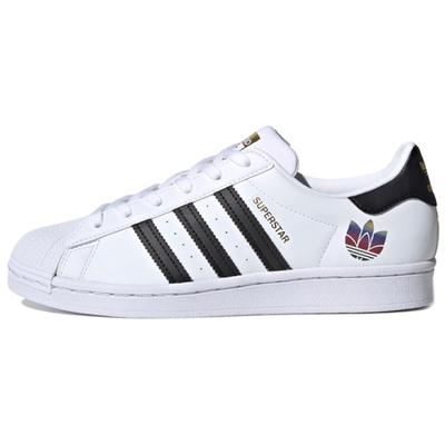 Sneakers Donna Superstar Trefoil Bianco Nero FX8543