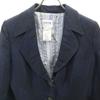 ARMANI COLLEZIONI made in Italy Floral tailored jacket 42 Navy Women Used