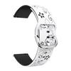 22mm Silicone Band for Oneplus 3 46mm 2 2R Engraved Flower Wristband Strap for Oneplus 3 2 2R 22mm Men Women Band Accessorries