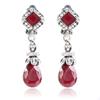 Bohemian Water Drop Square Ear Cuff for Non-Pierced Ears