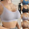 Reggiseno push-up da donna Reggiseno elastico con raccolta Intimo tutto-fiammifero Reggiseno senza cuciture Intimo ispessimento tinta unita senza fili