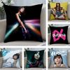 Singer A-Aitana Alpha Pillow Case Short Plush Pillow Covers Sofa Decorative Gift Home Double-sided Printing Cushion Cover