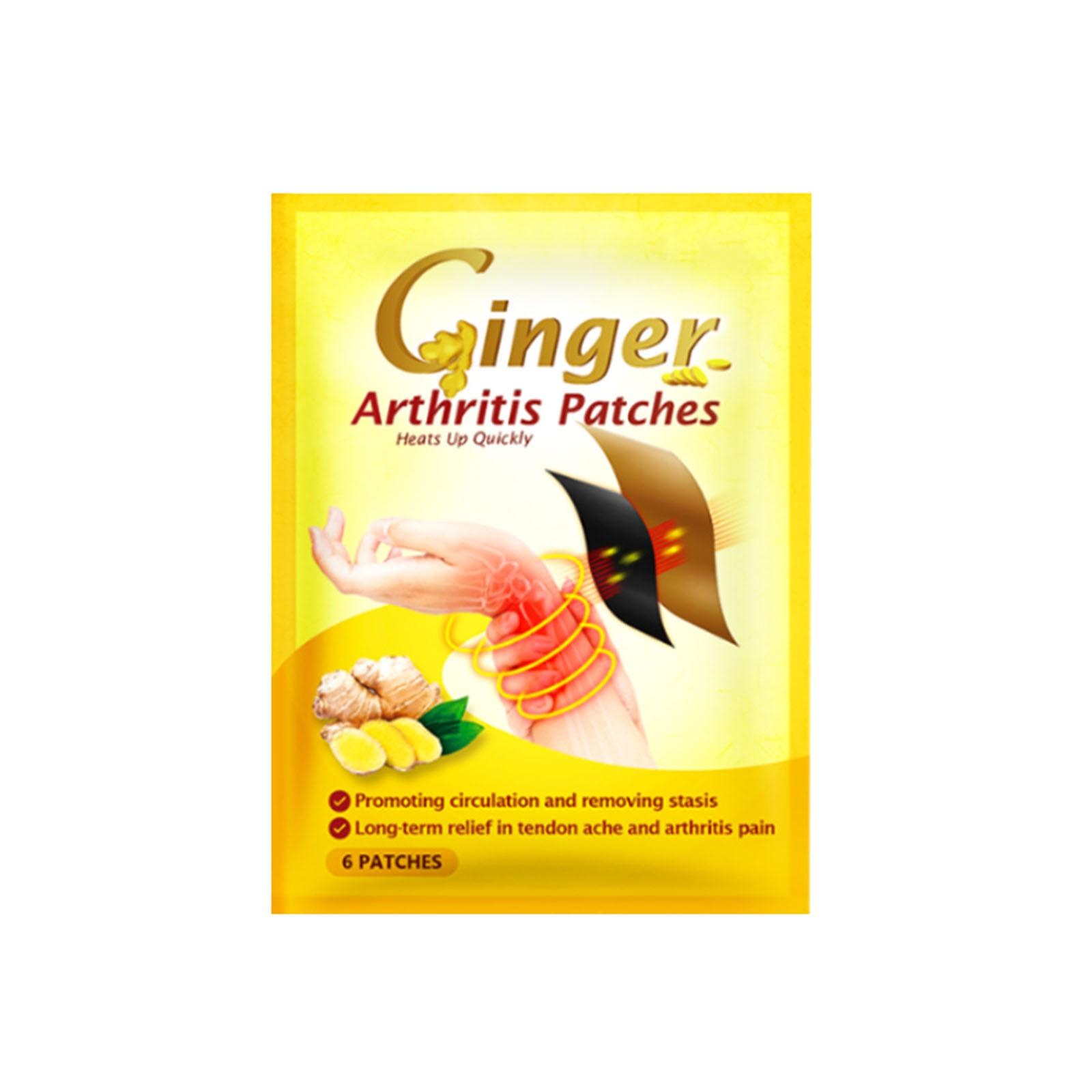 

6 штук самонагревающегося пластыря для суставов, улучшают циркуляцию крови, снимают боль в плечах, шее, талии, спине, руках, ногах и коленных суставах One Size