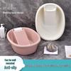 Round Baby Washing Basin with Thickened Plastic Washboard for Household Use