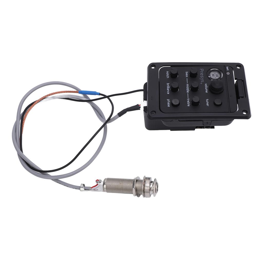 Guitar Preamp EQ Equalizer Volume Control LED Display High Sensitivity Tuner Guitar Preamplifier For Presys Plus