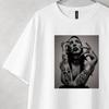 Marilyn Manson Photo Print T-Shirt White