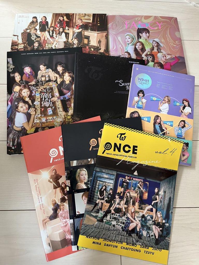 [USED] TWICE Album Collection