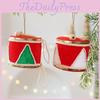 Christmas Tree Ornament With Drum And Hat Decor For Holiday Festivities