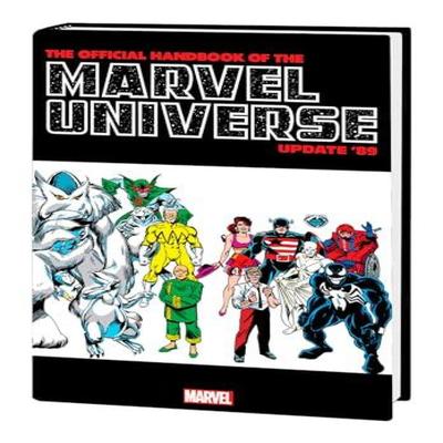 Official Handbook Of The Marvel Universe Update 89 Omnibus by Peter Sanderson Hardback Book 9781302934583