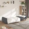 Vidaxl 2-Seater Sofa, Dark Grey, Upholstered In Velvet