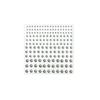 Metallic Fake Piercing Jewelry: Lip, Nose & Eyebrow Studs with Rhinestone Face Stickers