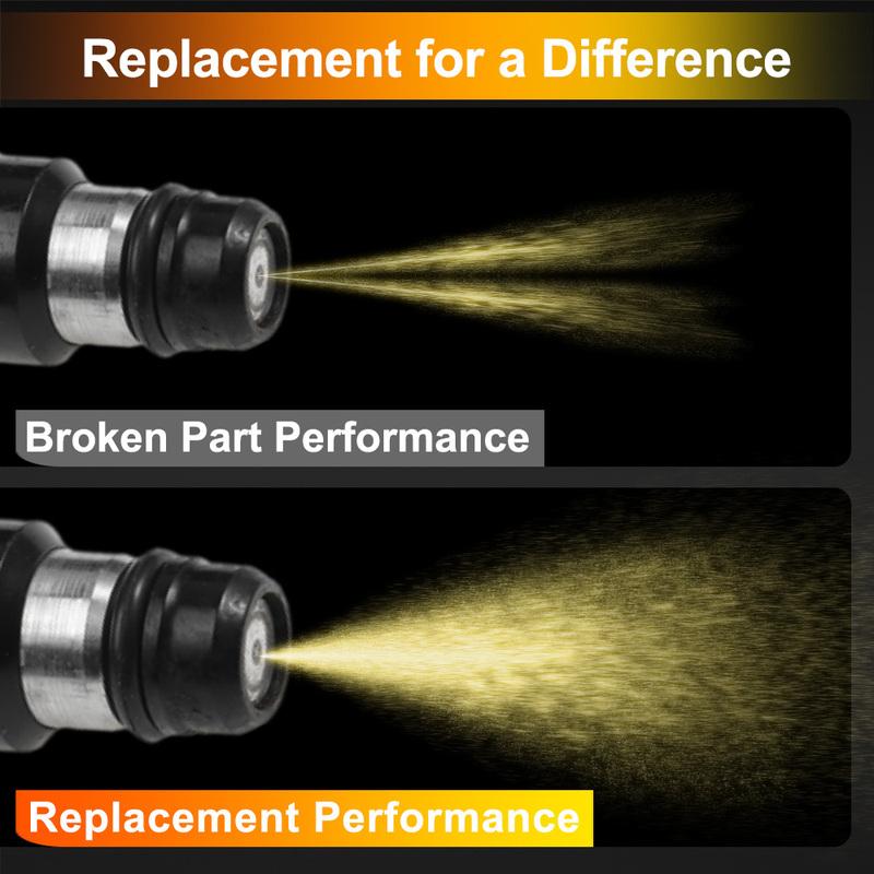 4Pcs Fuel Injectors Nozzle for CHEVROLET AVEO 2004 2005 2006 2007 2008  96386780, A0281A0018