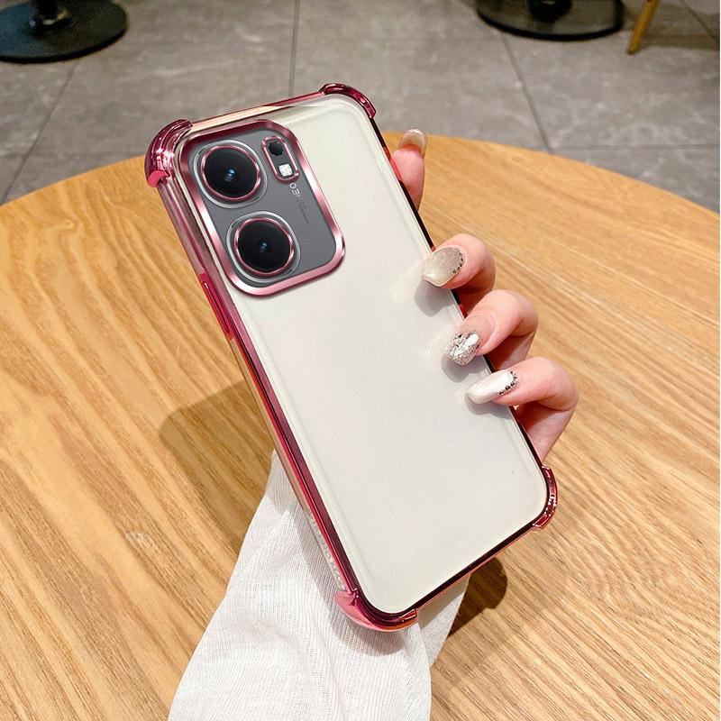 

For Xiaomi Redmi A7 Pro Case Xiaomi Poco C85x Phone Case Poco C85X Corners Thickening Shookproof Plating Silicone back cover Redmi A7 Pro