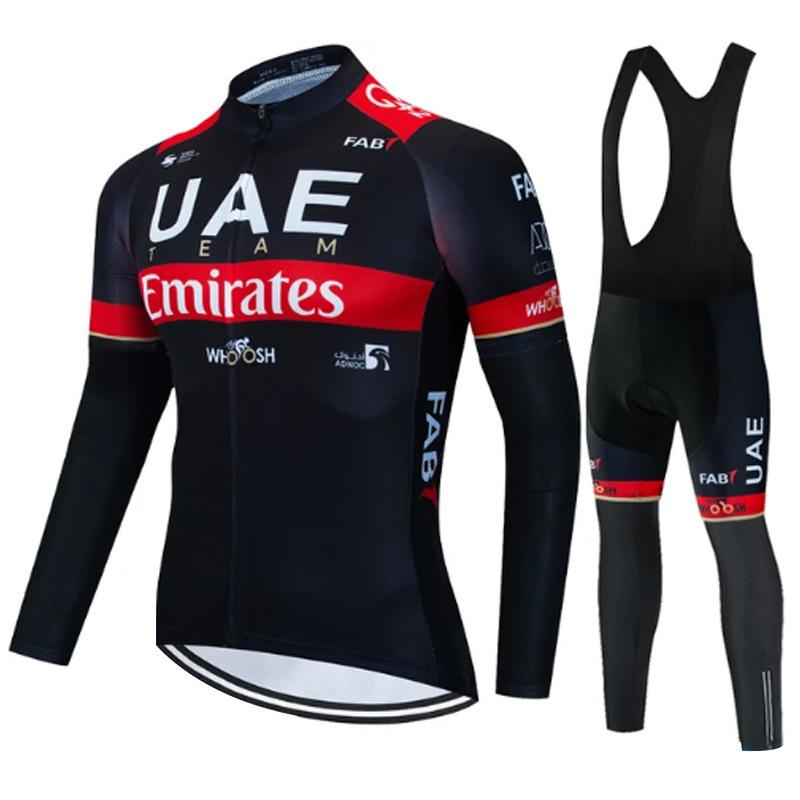 Herbst und Winter VAE Rennrad Radsportanzug Langarmanzug, Radsport Thermischer Fahrradanzug