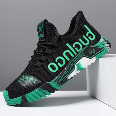 Heren lichtgewicht sportschoenen zomer nieuw ademend mesh veelzijdige herenschoenen antislip zachte zool hardloopschoenen heren sneakers