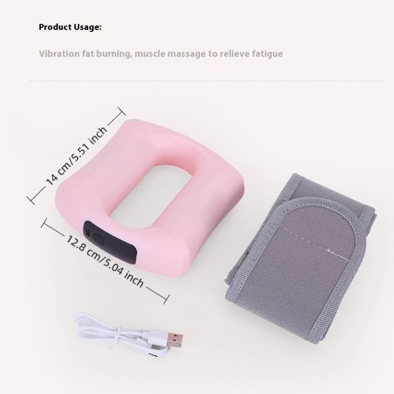 Portable Percussion Fascia Ring Usb Charging Massage Belt Vibrating Neck Membrane Massage Relaxation Shoulder Massage