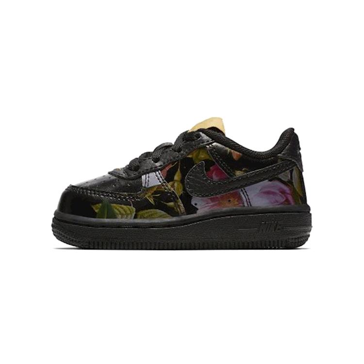 

New Nike Air Force 1 Low Top Toddler Shoes Floral Infant And Toddler AV2856-001 26