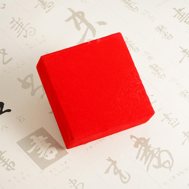 Right Angle Velvet Jewelry Box for Rings, Bracelets, Pendants & Necklaces