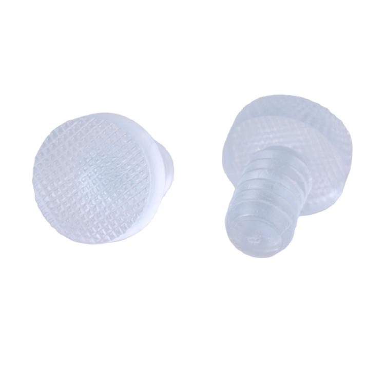 100 Stück Klare Gummi-Möbelpads Tisch Stuhlbein Füße Unterlage für Haushalt
