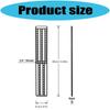 Professional Metal Camera Mounting Cheese Plate with 30mm Extension and Multiple 1/4 Thread Holes for Gear Installation