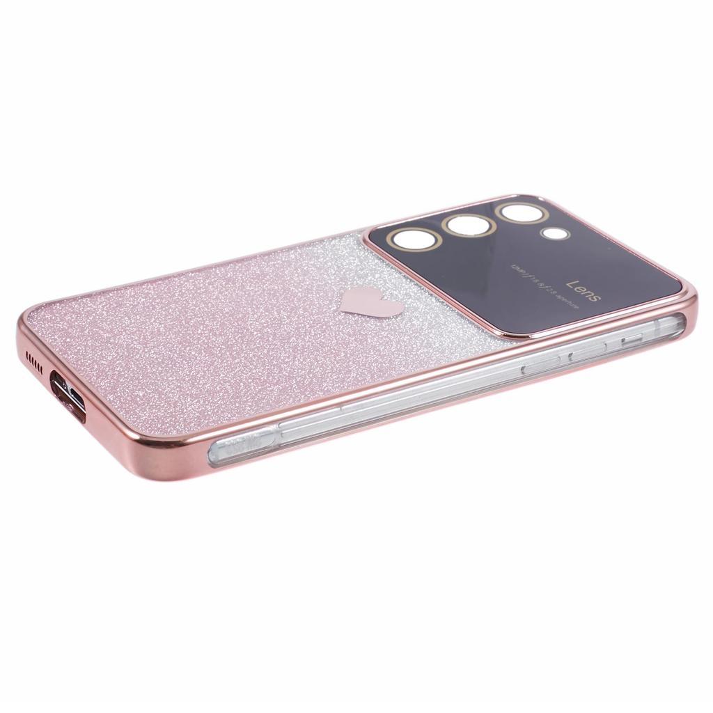 For Samsung Galaxy S23 Case TPU Shockproof Protection Gradient Glitter Phone Cover