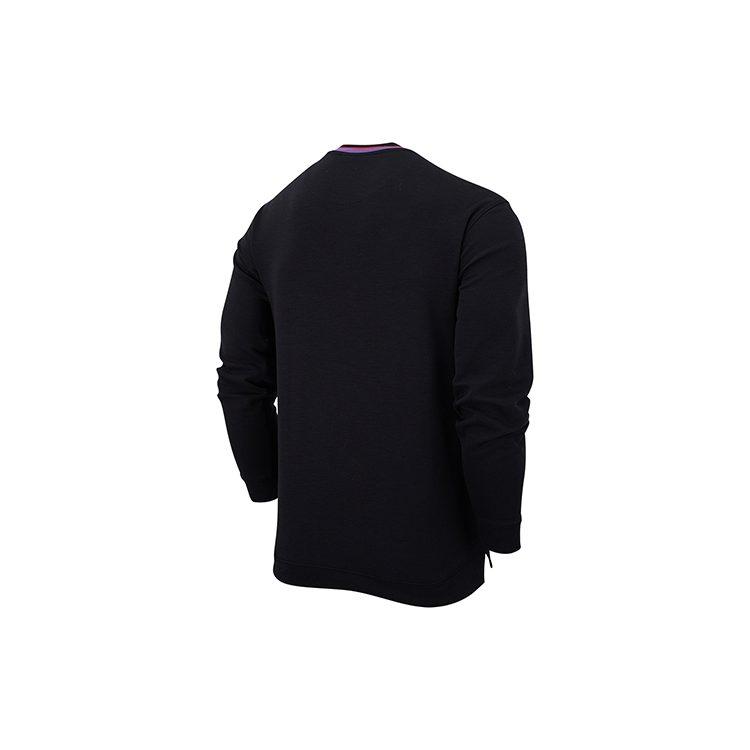Nike Sweatshirts Men's Black Crew Neck Moderate Regular CZ2444-010