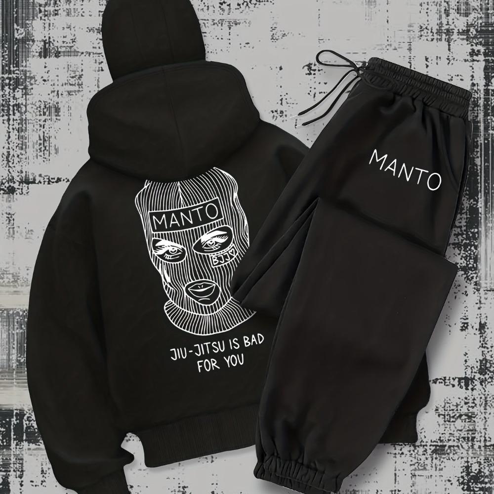 

Женский стильный серый комплект худи и спортивных штанов, модный пуловер с двойным воротником на молнии, джоггеры, повседневный всесезонный наряд, удобный S чёрный