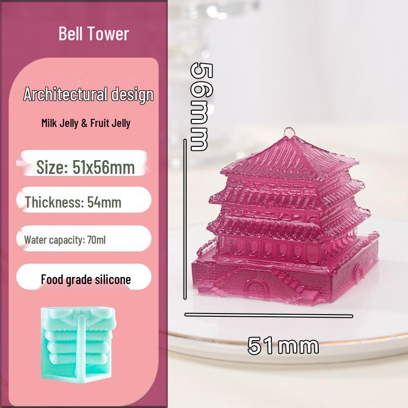Xi'an Silicone Mold for Creative Desserts: Ice Cream, Mousse, Chocolate, Ice Cubes, Mooncakes, Pastries, Jelly, Plaster, and Grinding.