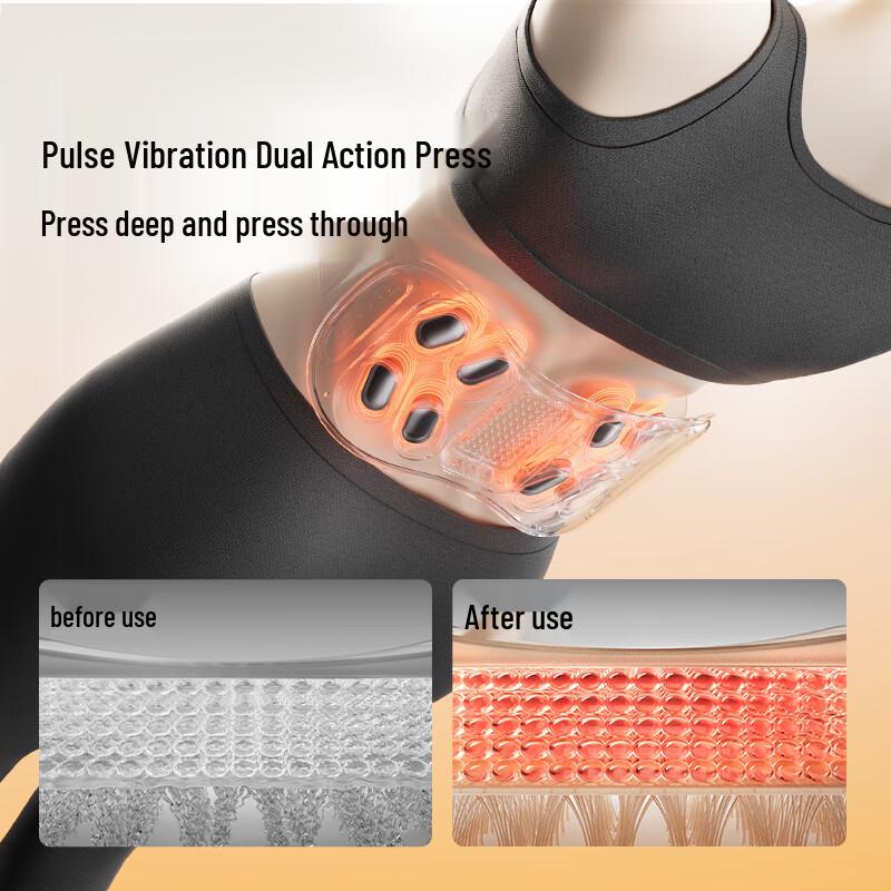 PGG W7 Wireless Heated Waist Massager CN plug (adapter included)