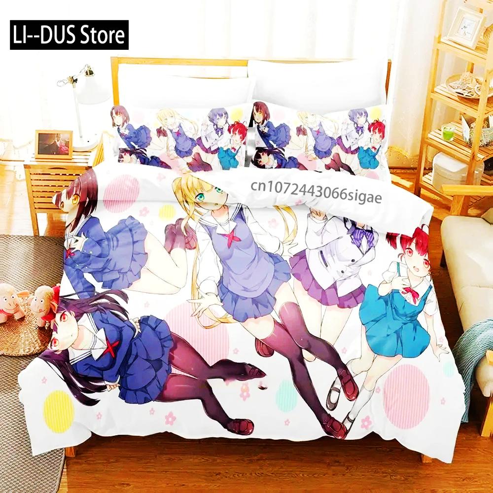 Anime Saekano How To Raise A Boring Girlfriend Bedding Set Boys Girls Twin Queen Size Duvet Cover Pillowcase Bed Boys Adult