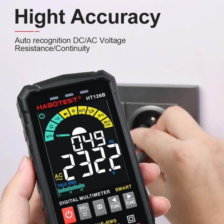 HABOTEST HT126B Digital High Precision Mini Multimeter