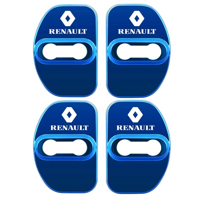 Interior Stickers For Renault Koleos Duster Megane 2 Logan Clio Kadjar Car Door Protective Decoration Car Styling Door Lock Cove