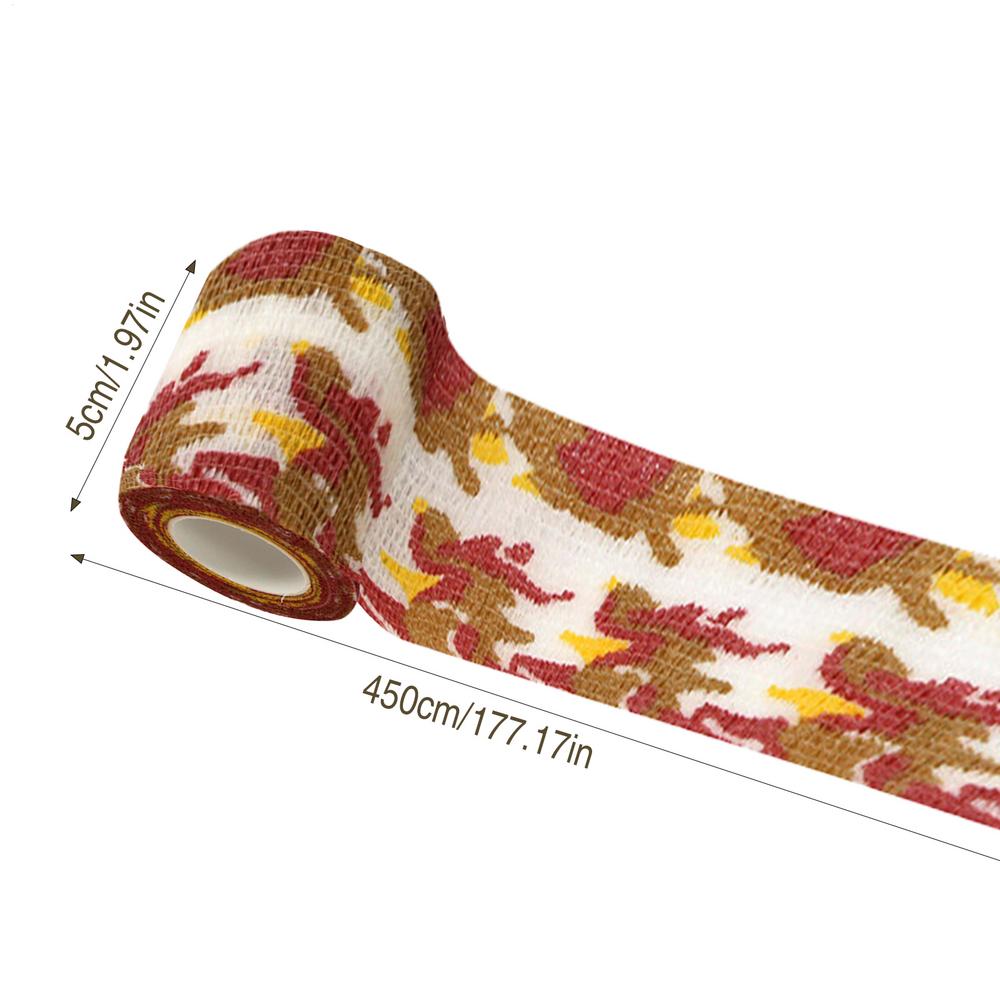 Self-Sticking Bandage Wrap Breathable Adhesive Tape Bandage Tape Roll Self-Adhering Bandage Wrap Soft Wrist Tape For Pets Dogs