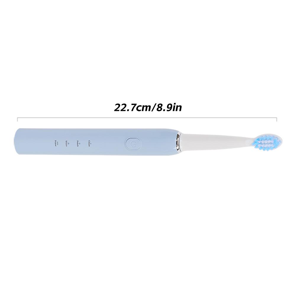 Portable Sonic Electric Toothbrush for Adults IPX7 Waterproof Toothbrushes High Frequency Health Oral Care Compact Travel Design
