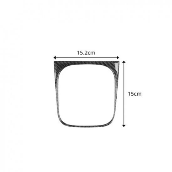 Carbon Fiber Interior Manual Gear Shift Cover Trim For Volkswagen Jetta Sedan