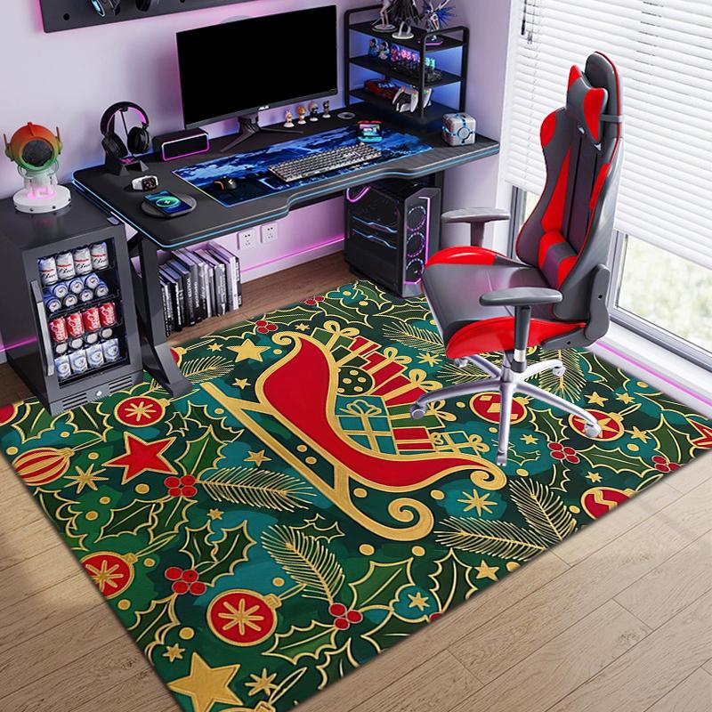 Christmas Nordic Design Carpet Home Decor Printing Room Protective Pad Bathroom Mat