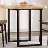 VidaXL Round Table Top Ø90x4 Cm Solid Acacia Wood, Replacement Table Top, Round Table Top, Top of 4008693