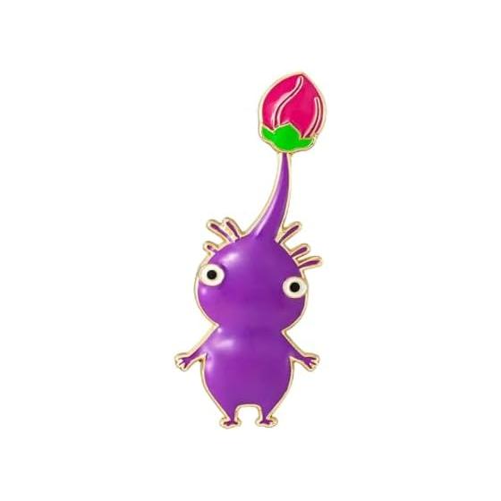 Badge Purple Pikmin Pikmin Official Goods