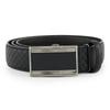 Men S Genuine Leather Weaving Detail Automatic Belt Shobe1042mregf1