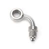 AN3 Motorcycle Brake Line Stainless Steel Braided Hose Banjo Fitting Soft Tube Connection Brake Cable Oil Hose Racing Part